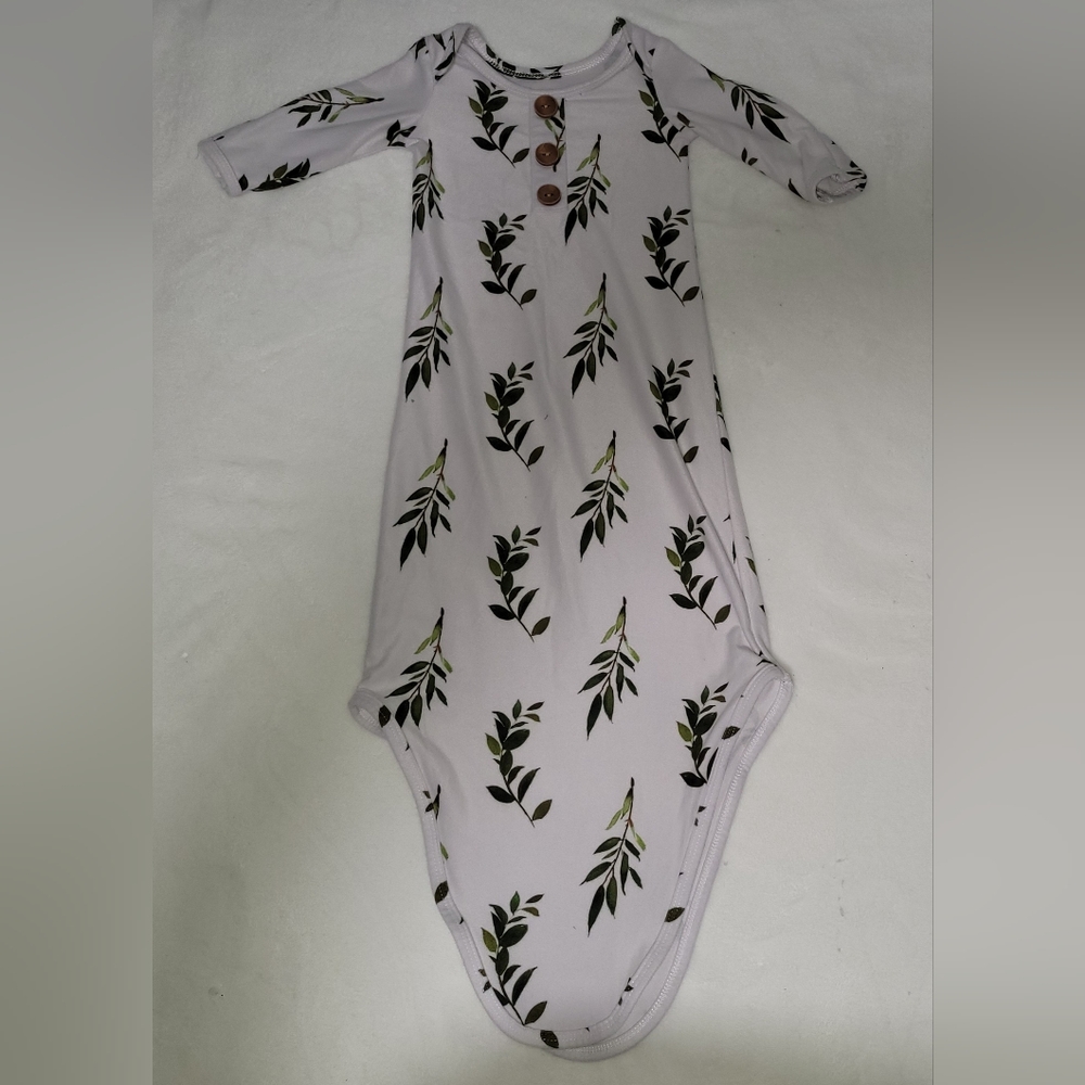 Newborn Gown and cap
